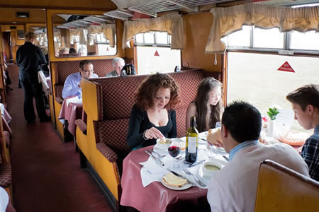 Photograph of Friday evening diner